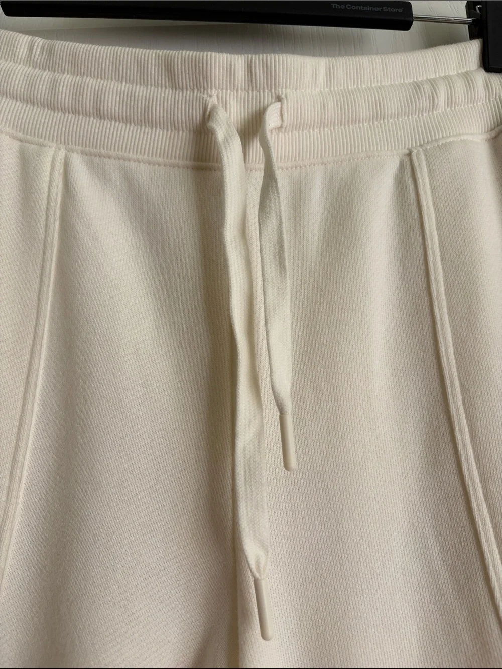 Soma Cream Drawstring Track Joggers